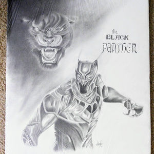 Black Panther Authentic Sketch